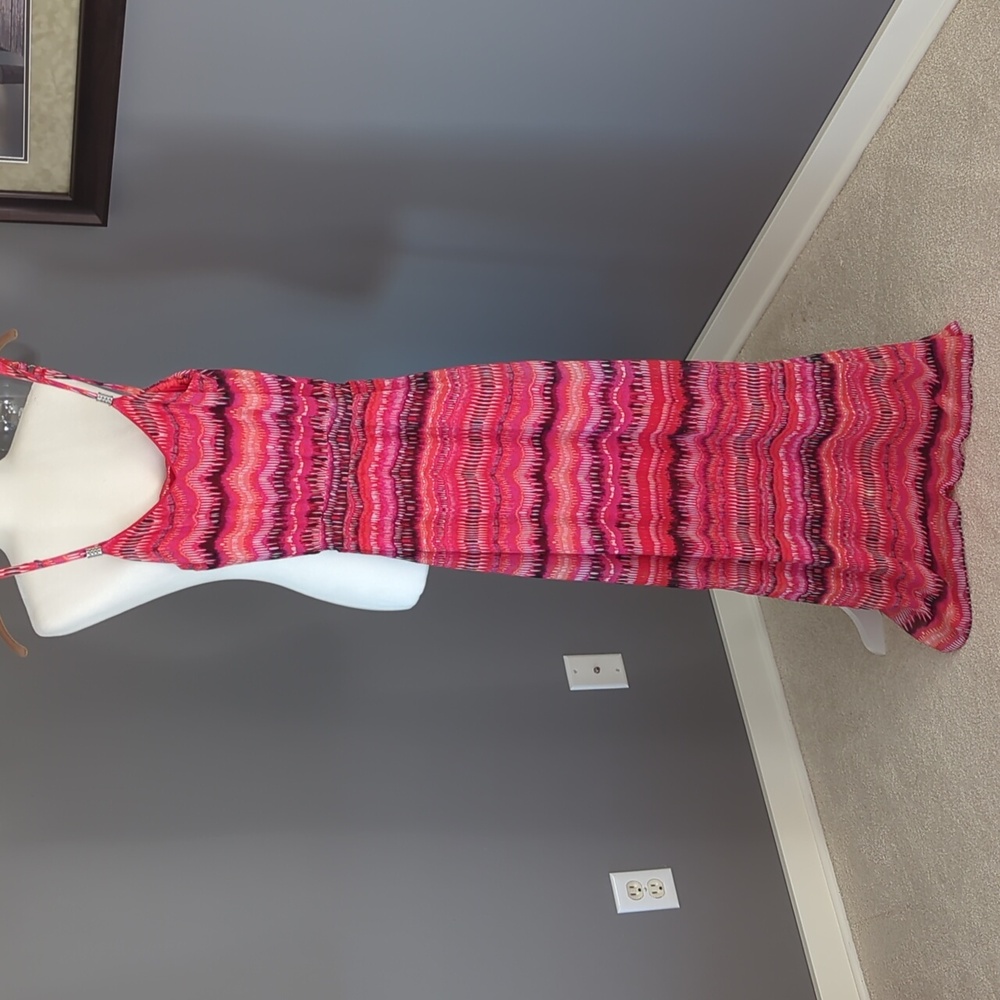 3 For $30. WHBM Colorful Spaghetti Strap Dress